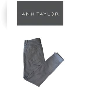 Ann Taylor Women's Modern Skinny Jeans in Gray Size 2